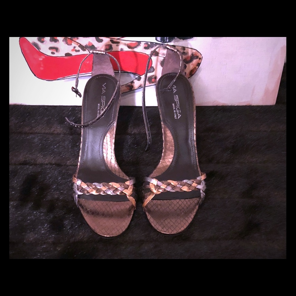 Via Spiga Kitten Heel Sandal